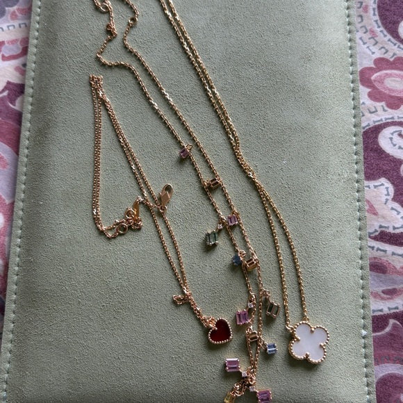 Suzanne Kalan bold pastel sapphire cascade necklace - Picture 13 of 14